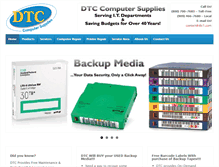 Tablet Screenshot of dtc1.com